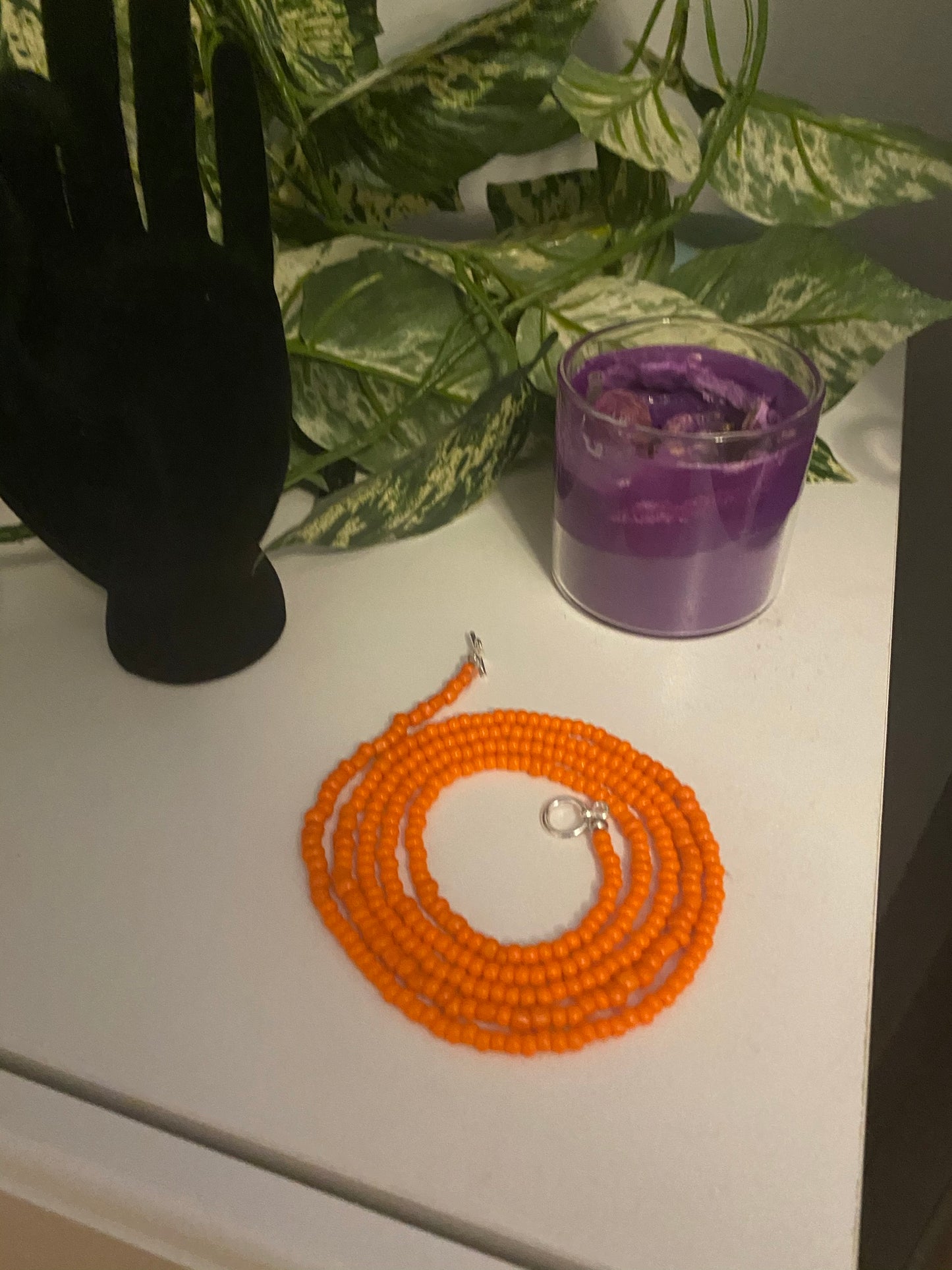 Custom One Color Tie-On Waist beads